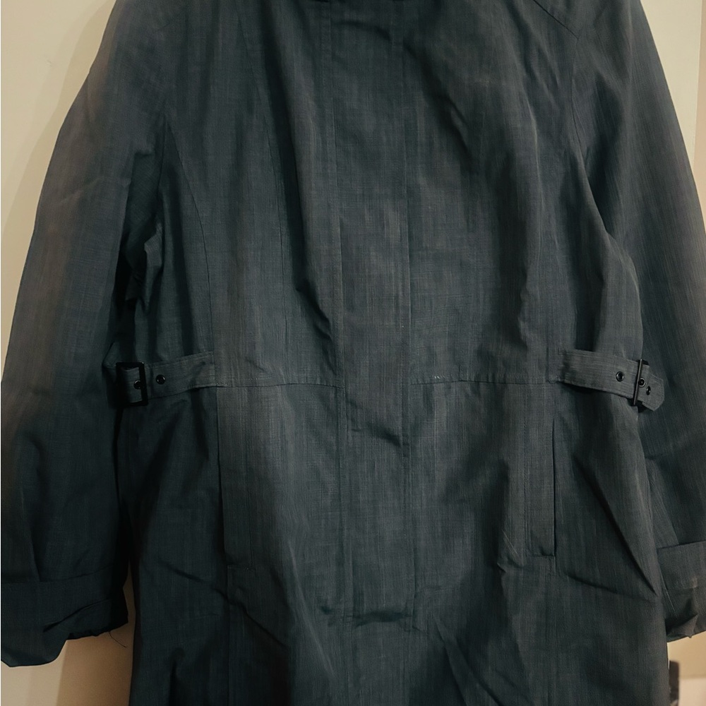 Kirklands Men's Dark Gray Trench Coat